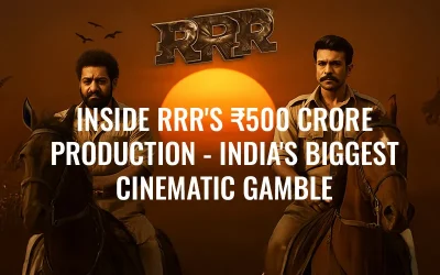 Inside RRR’s ₹500 Crore Production — India’s Biggest Cinematic Gamble