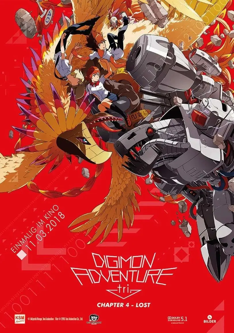 where to watch Digimon Adventure Tri. 4 - 2017